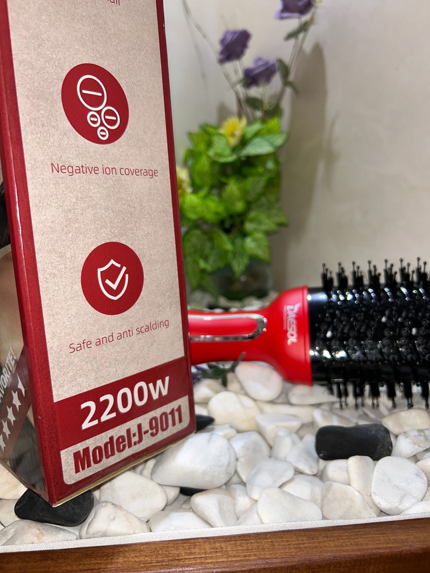 Brosse Soufflante One Step Daesol 2200W – Sèche-Cheveux & Volumisateur 2-en-1
