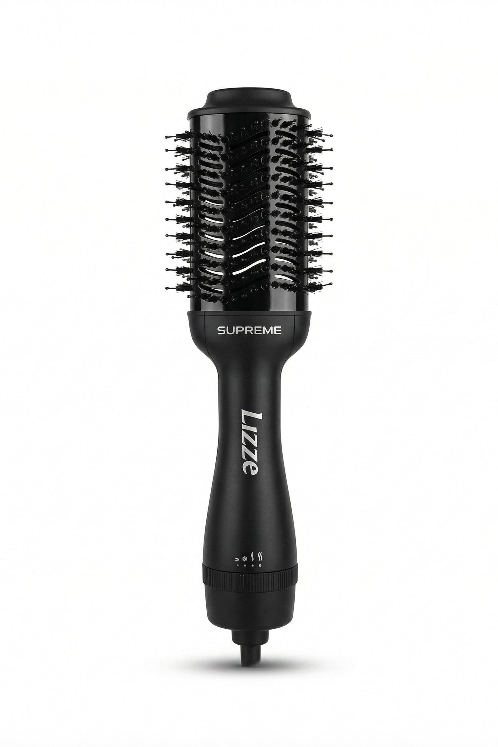 Brosse Soufflante LIZZE SUPRÊME Noire – Sèche-Cheveux & Volumisateur 2-en-1