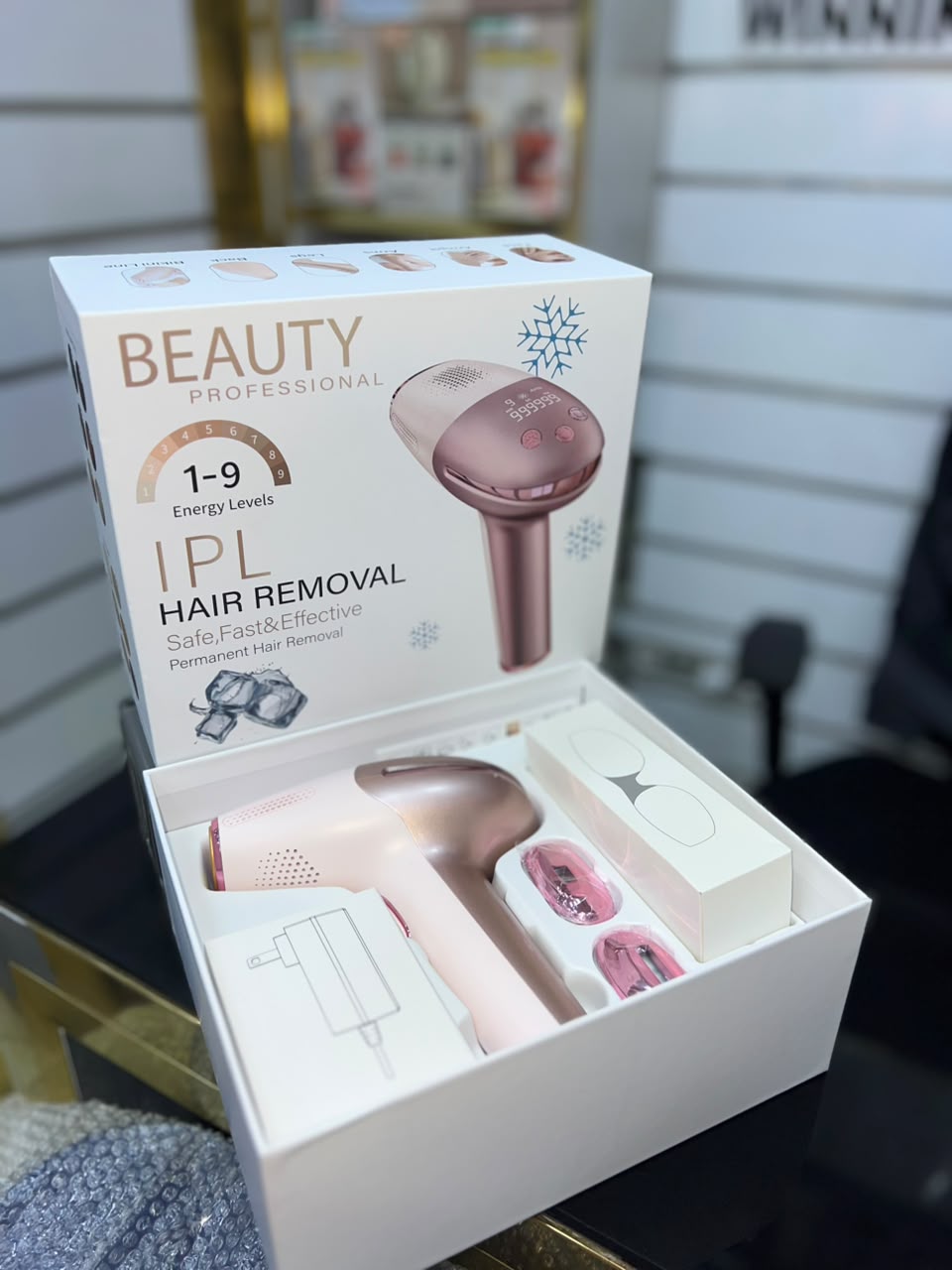 جهاز إزالة الشعر IPL - بتقنية التبريد