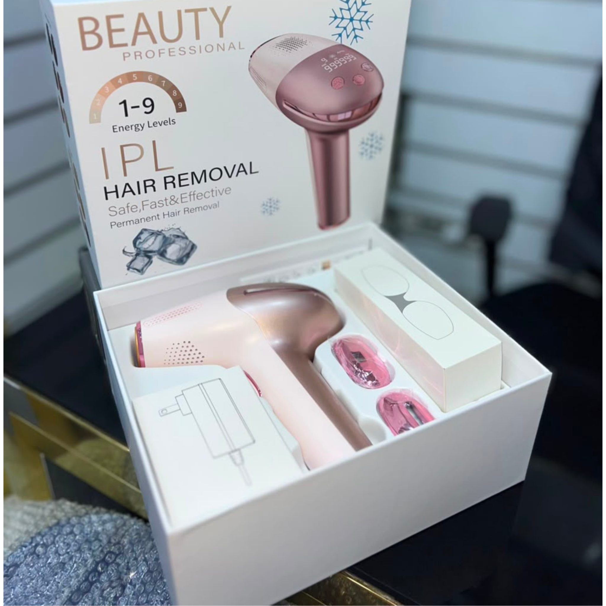 جهاز إزالة الشعر بالضوء النبضي المكثف Ice Cool