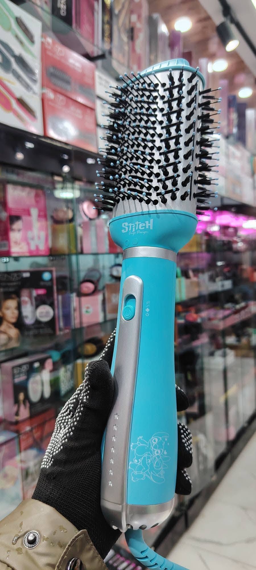 Brosse Soufflante One Step Stitch 3-en-1 – Sèche, Lisse & Volumise