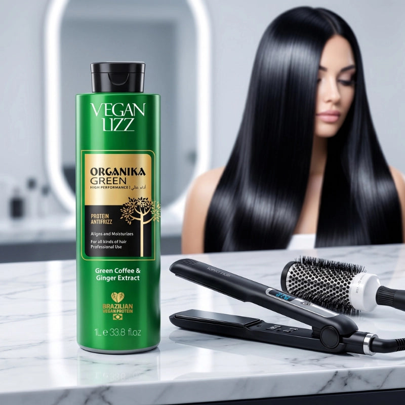 Vegan Lizz Organika Green – Protéine Lissante Végane 1L