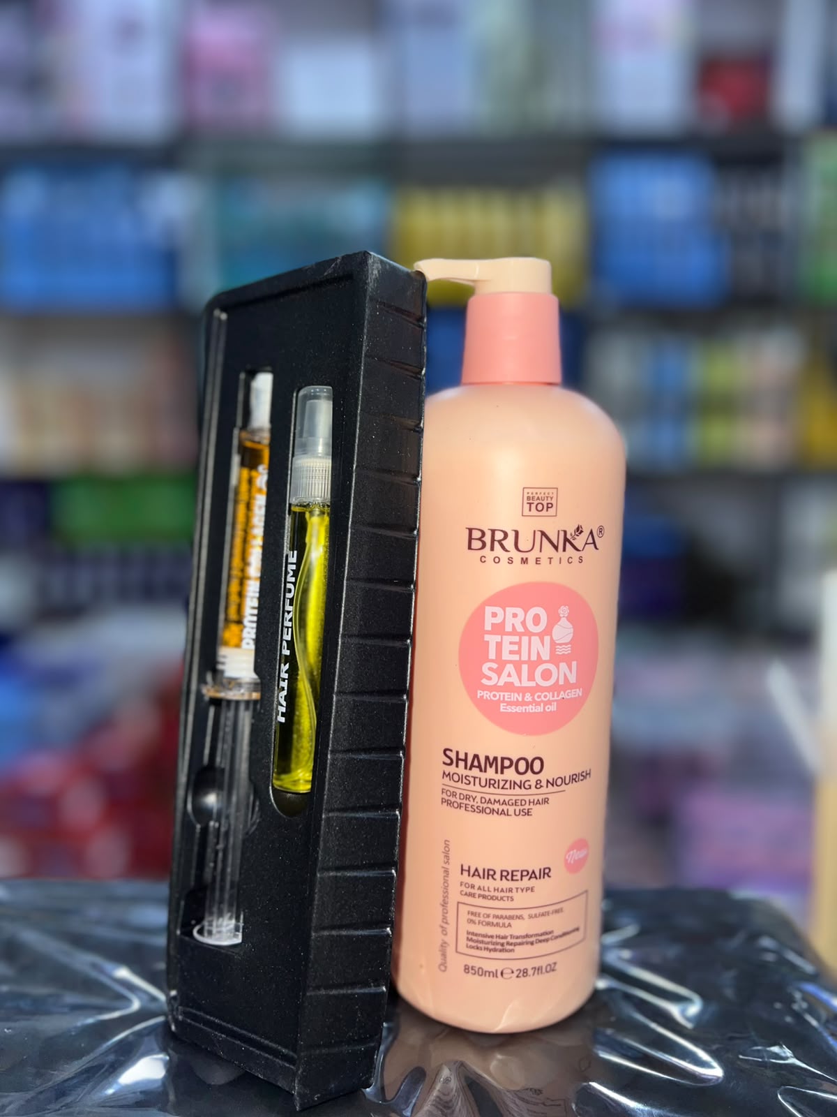 Pack Brunka Protein Salon 5 en 1 – Réparation Complète